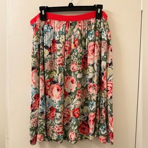 Cath Kidston Rose Garden skirt UK 14, US 10